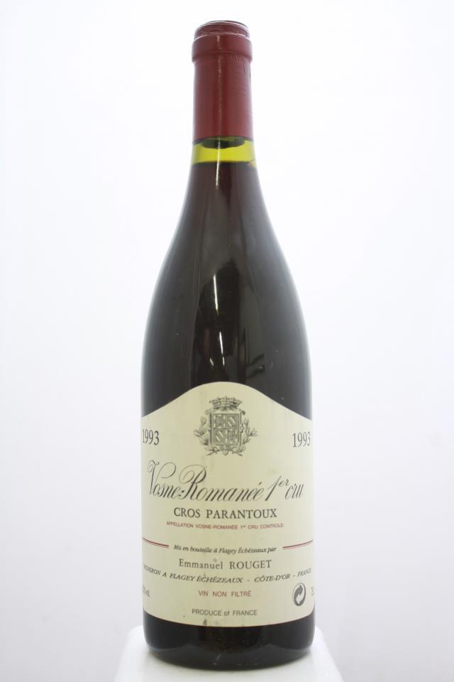 Vosne-Roman&eacute;e Cros-Parantoux Emmanuel Rouget 2014 / ヴォーヌロマネ・クロパラントゥー・エマニュエルルジェ 2014｜Fine and Rare