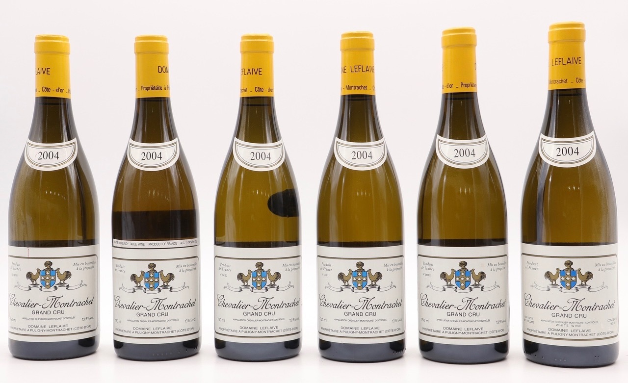 Chevalier-Montrachet Leflaive 2004 x 6 / シュヴァリエ　モンラッシェ　ルフレーヴ　2004 x 6｜Fine and Rare