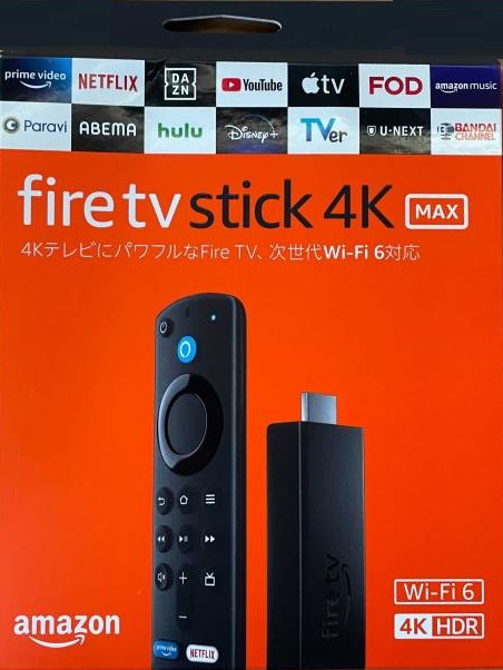 新型4k対応】 Fire TV Stick 4K Max-Alexa対応音声認識リモコン【第3世代リモコン付属】ファイヤースティック 【2022年4月発売】【新品・国内正規品】Amazon アマゾン ストリーミングメディアプレーヤー ファイアースティック ファイアスティック マックス  アレクサ