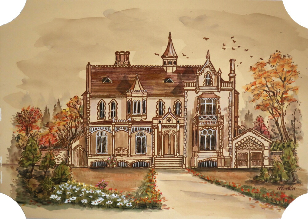 楽天市場】トールペイントご自分で描く図案付白木素材 2曲屏風