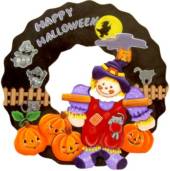 楽天市場】トールペイント図案付白木素材 クリスマスリース ソリセット