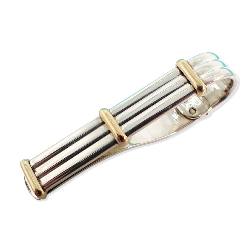 【中古】TIFFANY/ティファニー 925/750 タイバー/j173-1