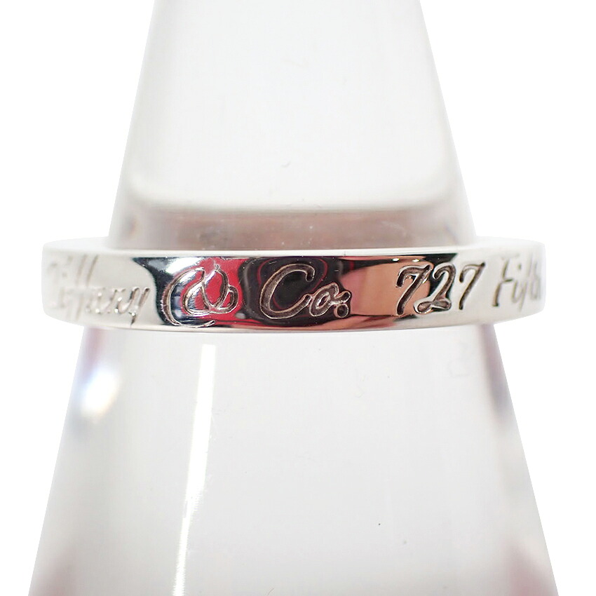 【中古】TIFFANY/ティファニー/925/ノーツ/ナロー/リング/9号/j181-1｜ジュエラー チック