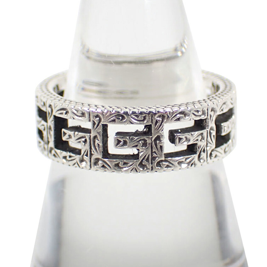 【中古】GUCCI/グッチ 925 アラベスク スクエアGリング /14号/j245-1|ジュエラー チック