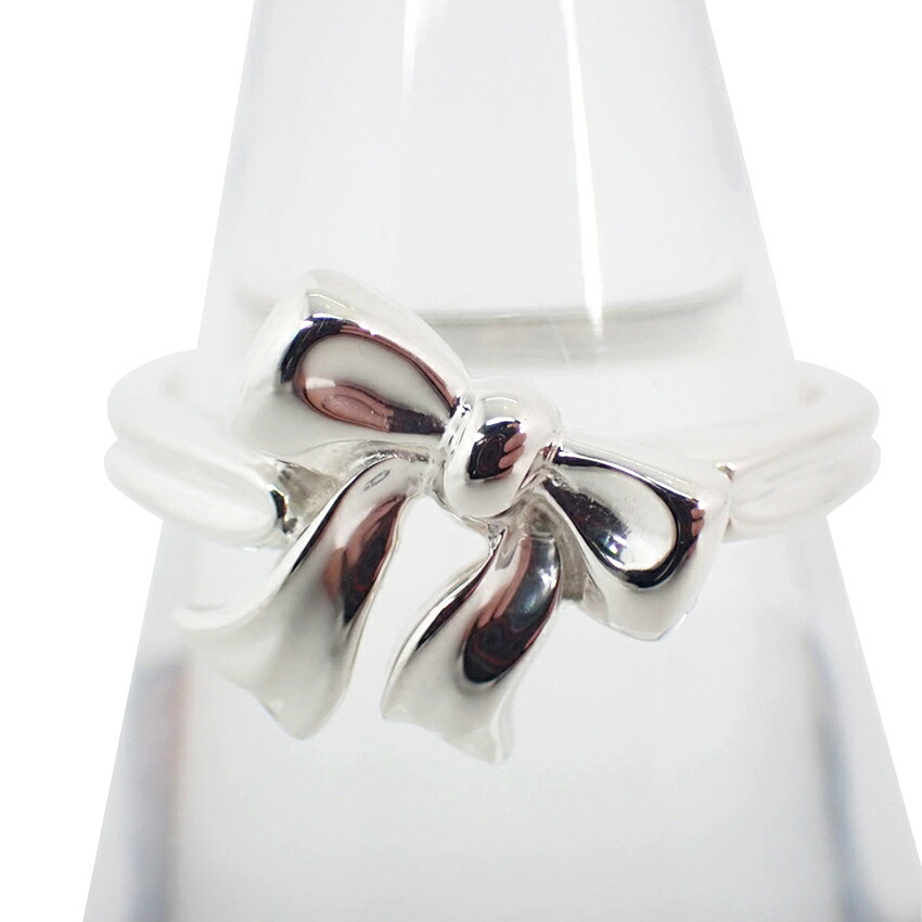 楽天市場】【中古】 ティファニー TIFFANY & Co. リボン リング 約9号