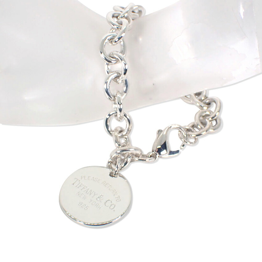 【中古】TIFFANY/ティファニー 925 リターントゥティファニー タグ ブレスレット/j119-2
