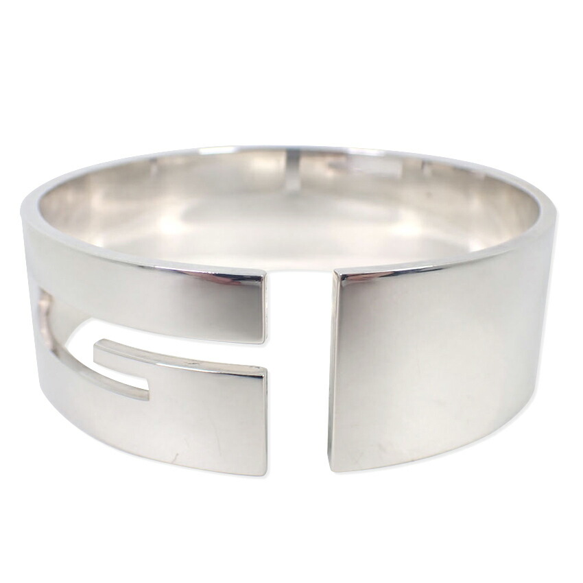 【中古】GUCCI/グッチ 925 カットアウトG バングル/132.8ｇ/j128-4