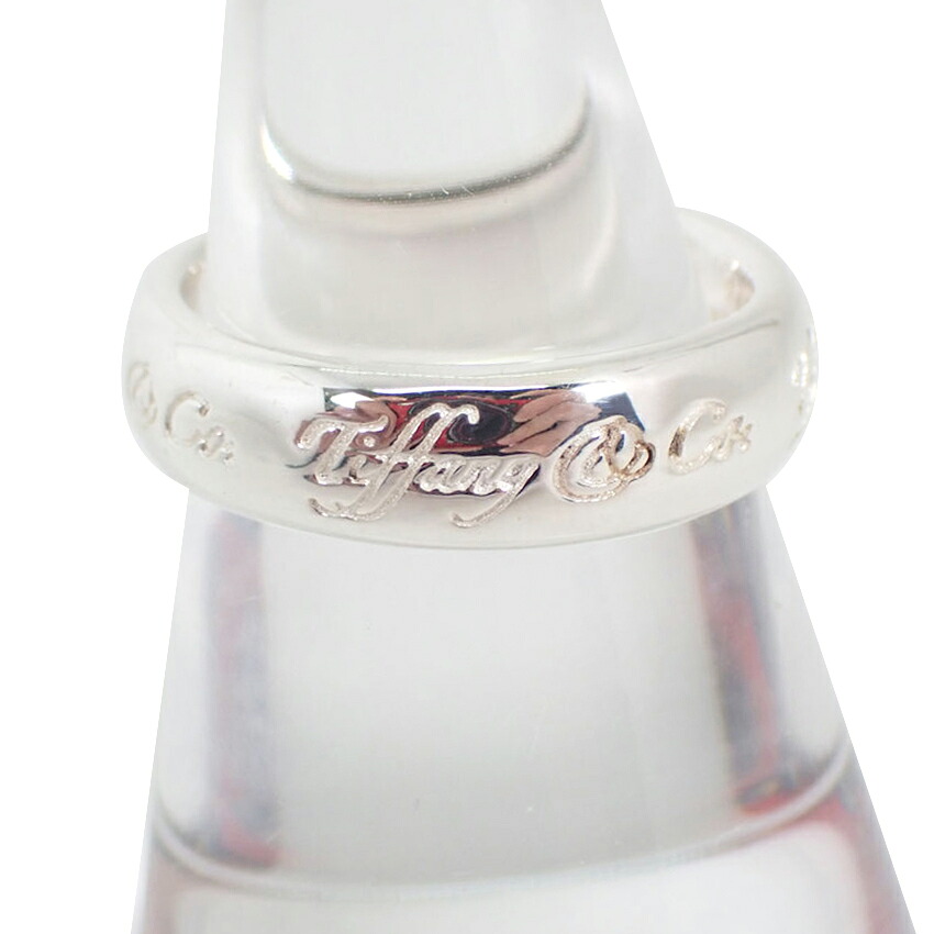 【中古】TIFFANY/ティファニー 925 ノーツ リング /13号/j197-4
