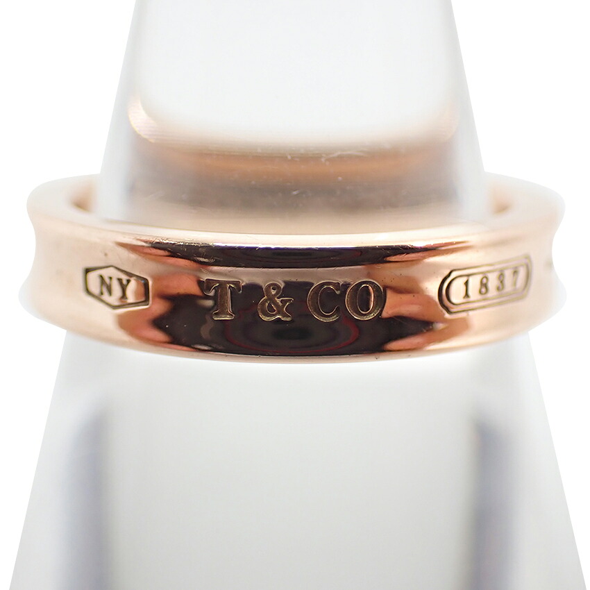 【中古】TIFFANY/ティファニー/ルベドメタル/1837/ナロー/リング /10号/j193-7|ジュエラー チック