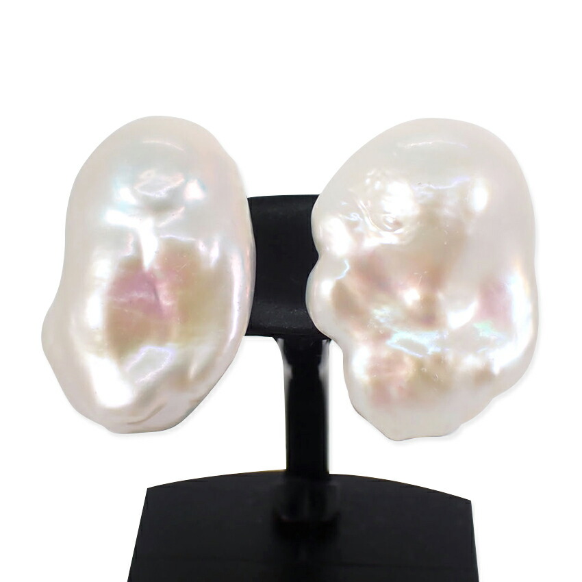 【新品】Pt900 淡水パール/スタッドピアス/j33-7|ジュエラー チック