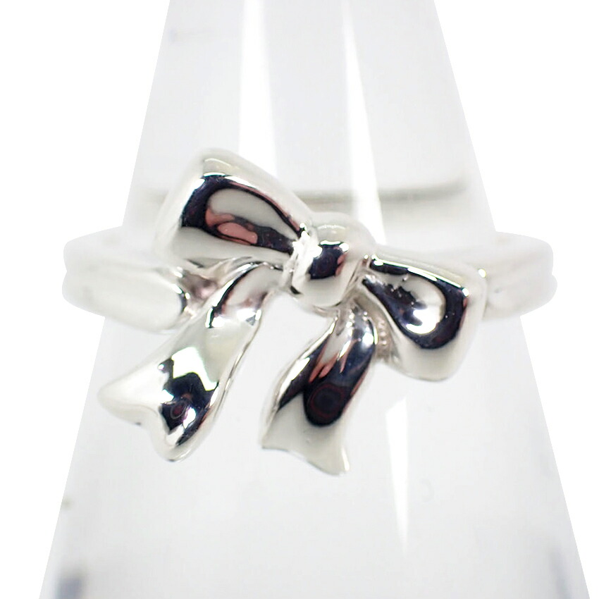 楽天市場】【中古】 ティファニー TIFFANY & Co. リボン リング 約9号