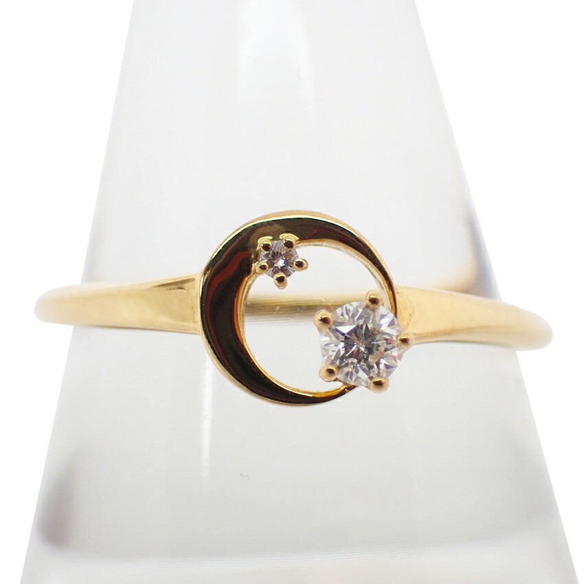 ★小寺智子★ ダイヤリング k18 イエローゴールド D0.18ct 楽天市場】【緑屋質屋】TOMOKO KODERA(小寺智子) シューティング