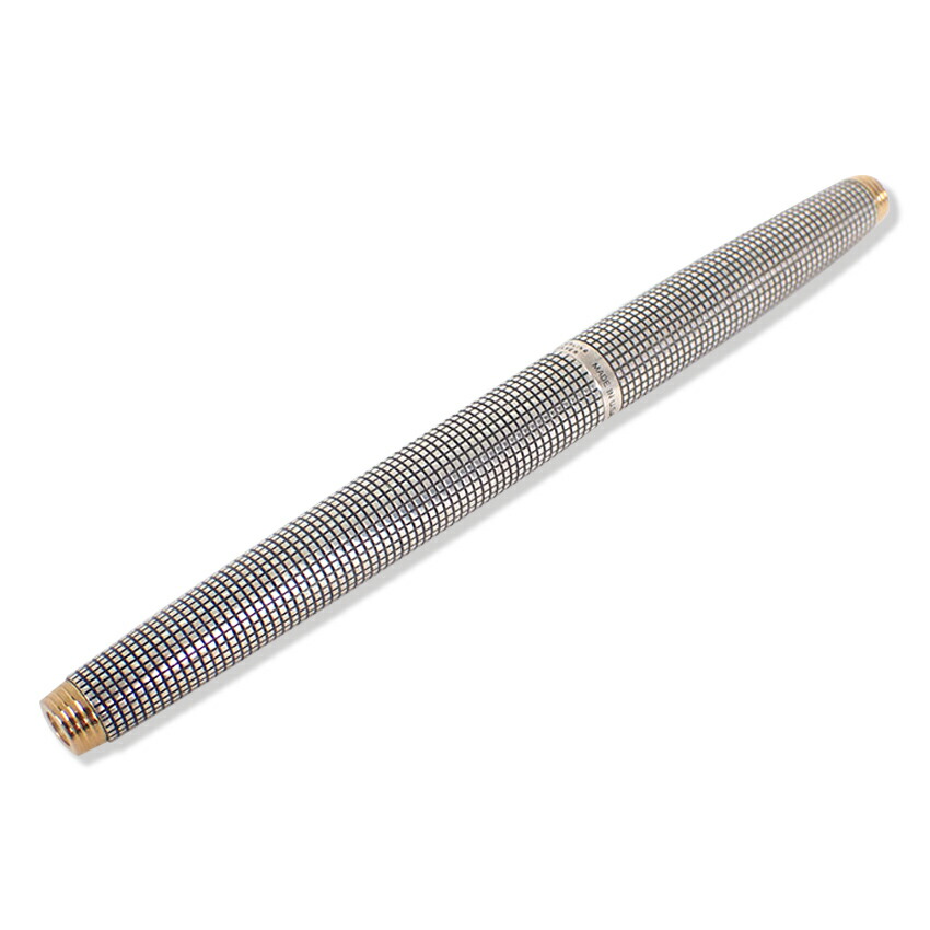【中古】PAKER/筆/スターリングしろがね色/書き込み先14K(14金)/j155-30