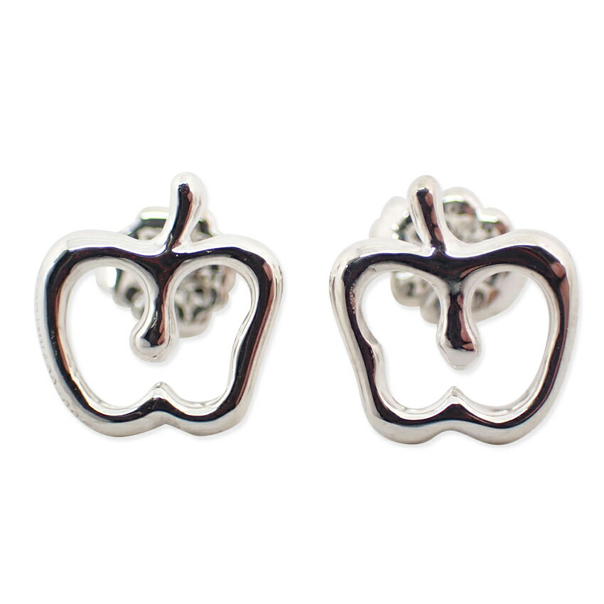 Tiffany ティファニー　アップル　ピアス　シルバー　925 楽天市場】ティファニー Tiffany & Co. ピアス アップル 林檎