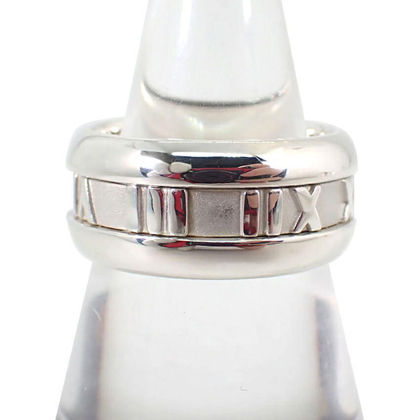 【中古】TIFFANY/ティファニー 925 アトラスワイド リング /13.5号/j143-74