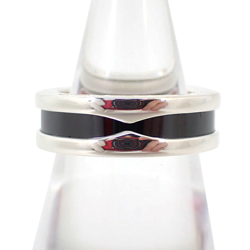 【中古】BVLGARI/ブルガリ 925/セラミック B-Zero1 セーブザチルドレン リング/12.5号/j148-81