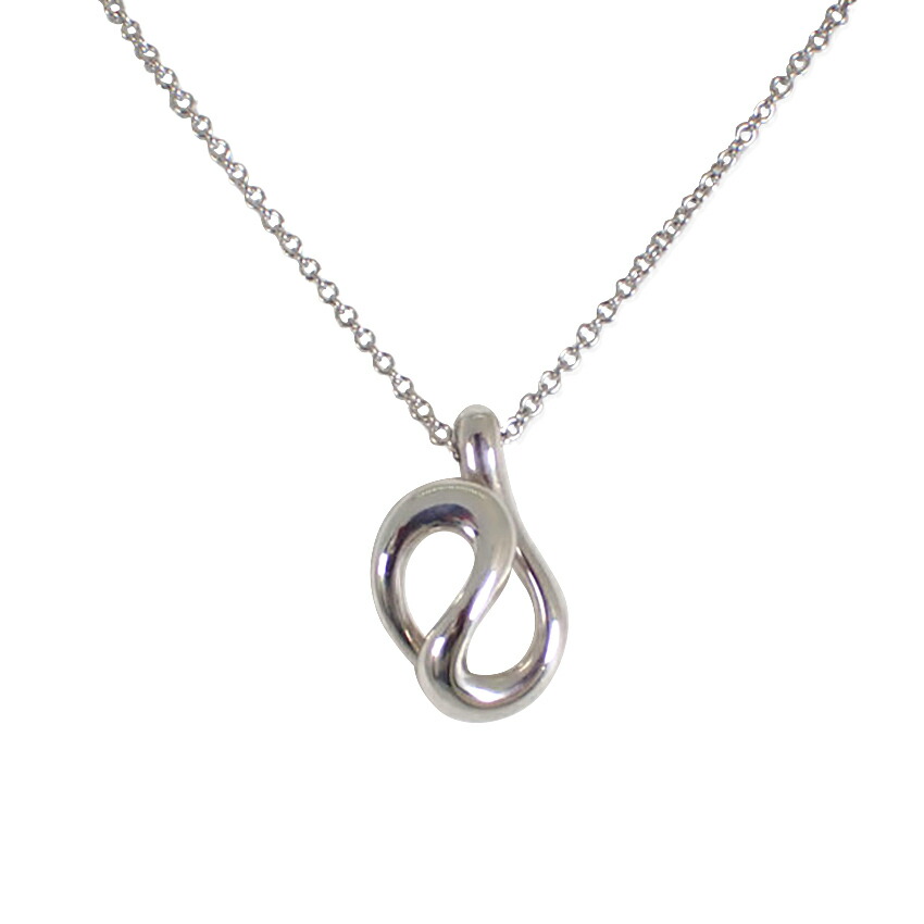 【中古】TIFFANY/ティファニー 925 エルサペレッティ ウェーブ ネックレス/j144-85