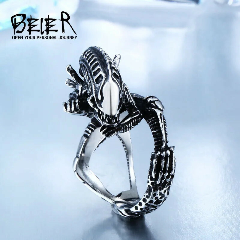 【関税込み】Alan Crocetti シルバー Hard Alien リング Silver Hard Alien Ring by Alan Crocetti on Sale
