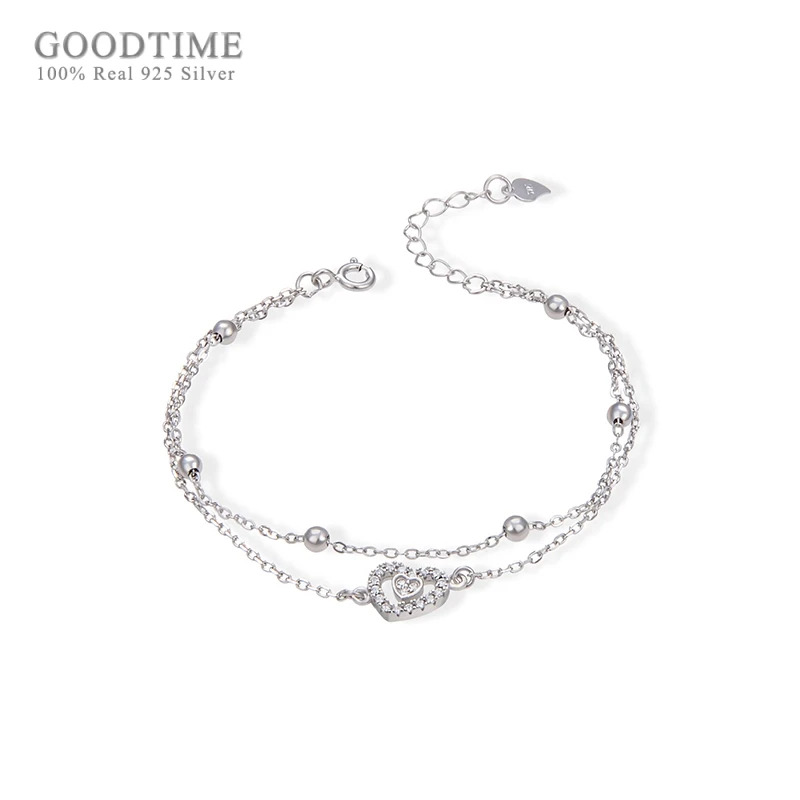 Silver925 ★ プリンセスシルバーブレス （5チャームブレスレット）★ ハート クロス リボン ティアドロップ オープンティアドロップ Tiffany \u0026 Co. - ティファニー 5チャーム ブレスレット SV925 シルバー