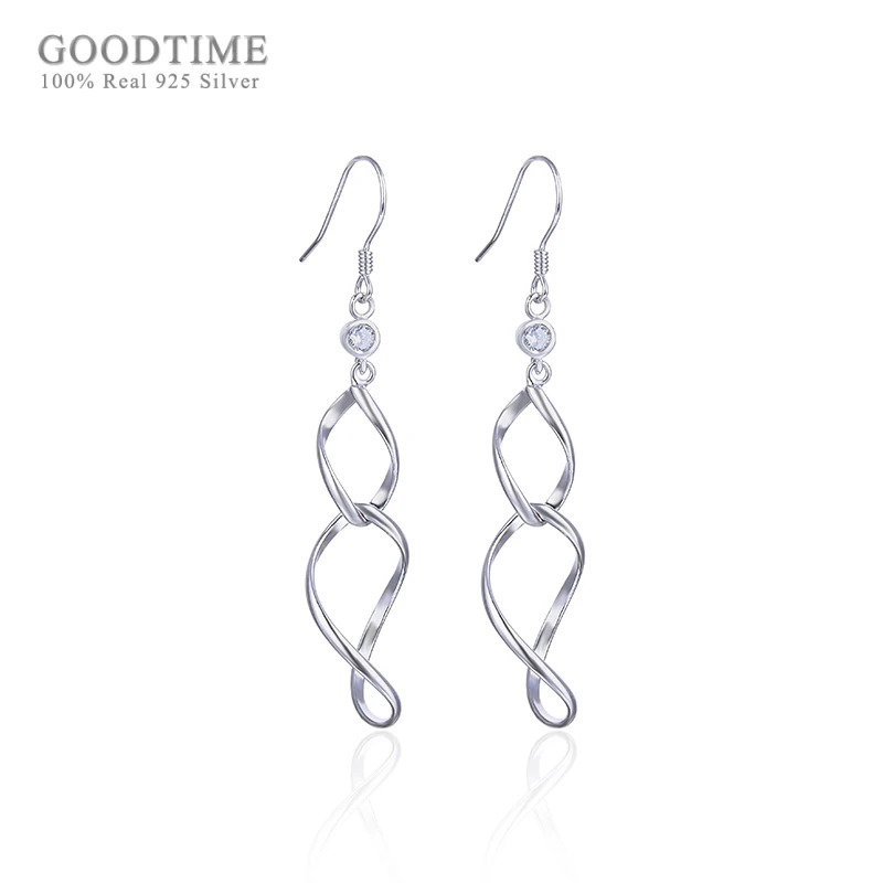 【クーポン利用で8120円】 【クーポン利用で8120円】 ピアス ジルコニア シルバー リング ロング 鍵 レディース トレンド 925 スターリング ロック ファッション ジュエリー 象眼細工 ジルコン ギフト ガール