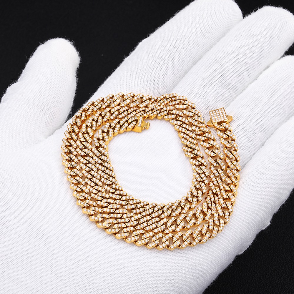 【送料無料】 ネックレス ペンダント チェーン ゴールド ステンレス スチール ヒップ ホップ ジュエリー ギフト メンズ アクセサリー 男性 ジルコニア 女性｜FineJewelrys 15,261円