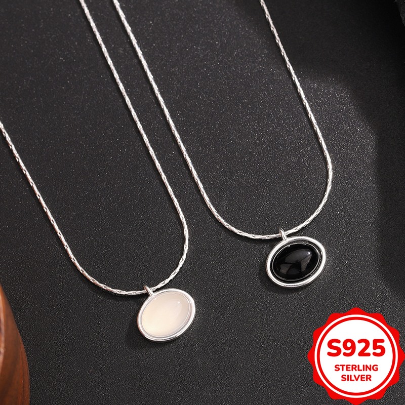 【送料無料】 ネックレス ペンダント S925 シルバー シンプル パーソナライズ レディース 女性 アクセサリー ジュエリー ジルコン パーティー ギフト｜FineJewelrys