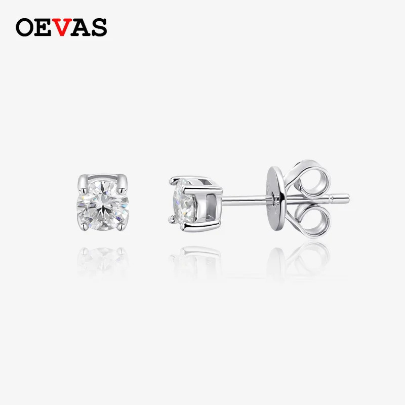 【送料無料】 】 ピアス シルバー リング D レディース リアル 1ct .ct カラー モイサナイト スタッド トップ 品質 100% 92 スターリング 結婚式 ウェディング ジュエリー 13,006円