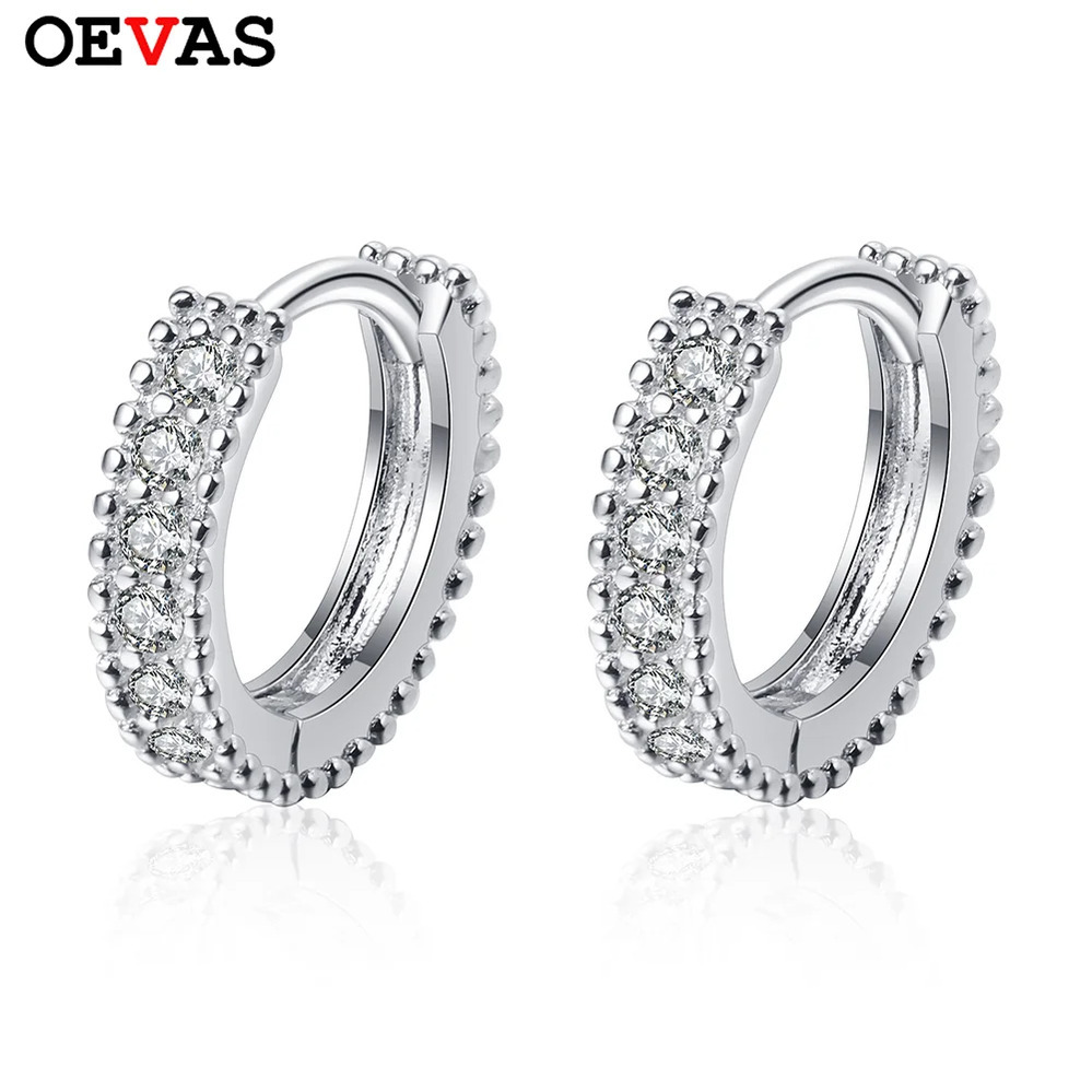 【クーポン利用で18960円】 【クーポン利用で18960円】 ピアス シルバー フープ リング レディース リアル モイサナイト % 925 スターリング 輝く スパークリング 結婚式 ウェディング パーティ 贅沢 ファイン ジュエリー ギフト