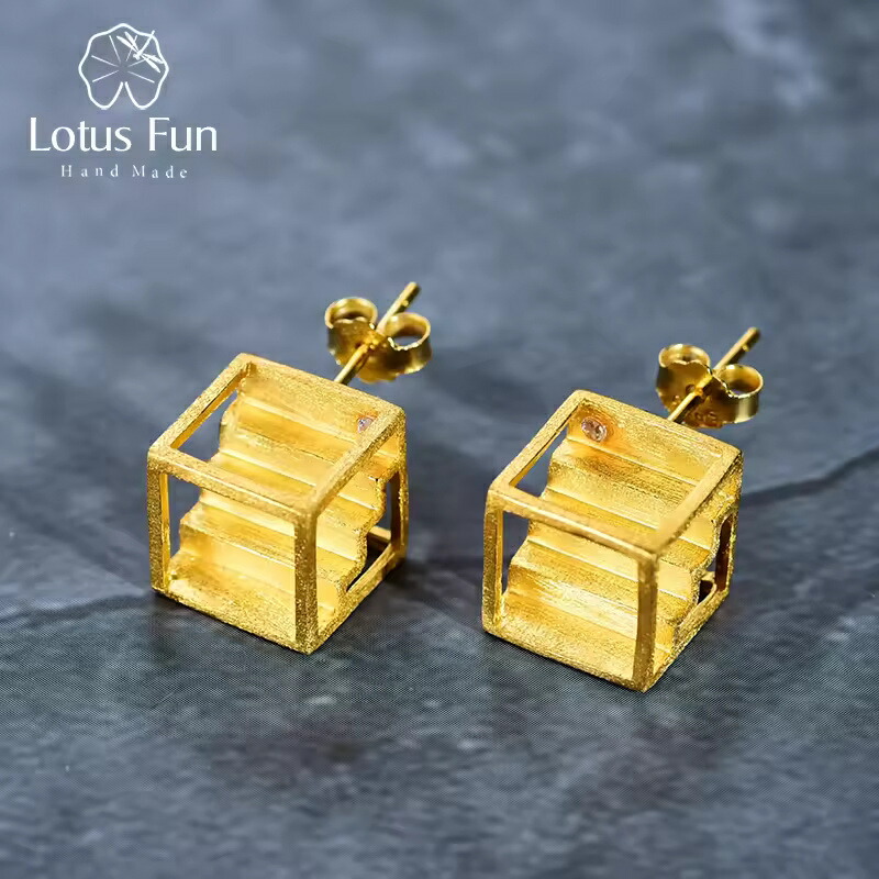 【クーポン利用で22600円】 ピアス レディース ハンドメイド 925スターリングシルバー ジュエリー クリエイティブ スタッドピアス｜FineJewelrys 17,317円