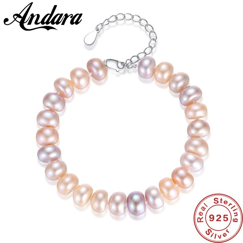 【クーポン利用で9600円】 【クーポン利用で9600円】 ブレスレット シルバー パール レディース 925 スターリング ネイチャー 魅力的 ミックス カラー 高い 品質 ジュエリー パーティ