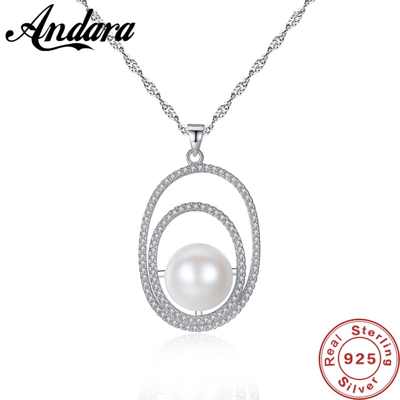 【クーポン利用で9350円】 ペンダント ネックレス シルバー クリスタル チェーン パール 真珠 レース レディース 女性 ファッション ジュエリー 水 ウェーブ 925 スター 星リング