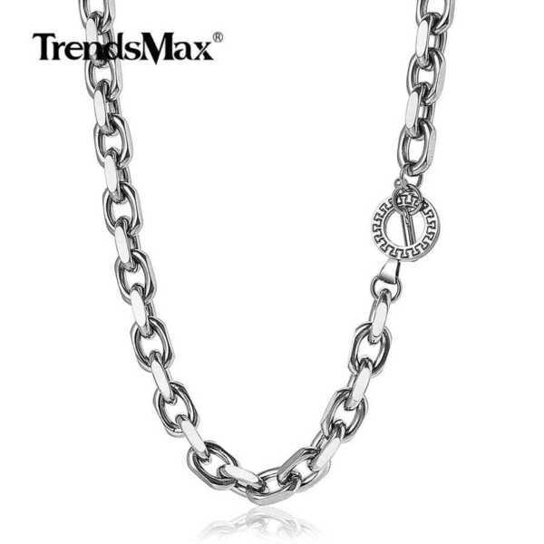 超ポイントアップ祭 ネックレス メンズ シルバー あずき チェーン 大人 Tバー 太め 太い かっこいい ごつい 最安値 Www Mutupelayanankesehatan Net