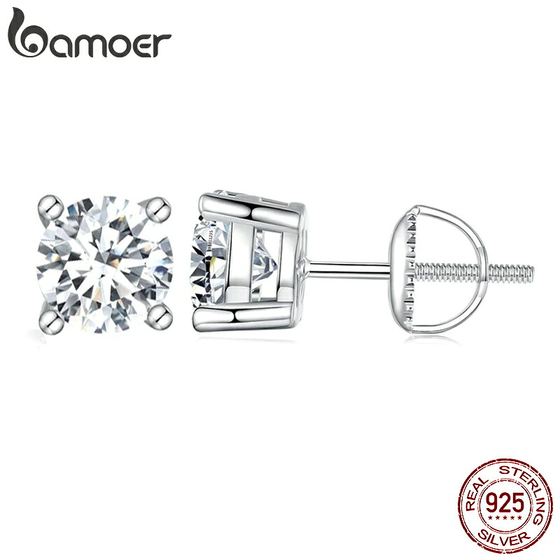 【クーポン利用で8330円】 ピアス シルバー ハート D レディース 女性 モイサナイト ソリッド 925 スターリング プロング 2ctw VVS100% ラボ ダイヤモンド 輝く スパークリング 結婚式 ウェディング ジュエリー|FineJewelrys