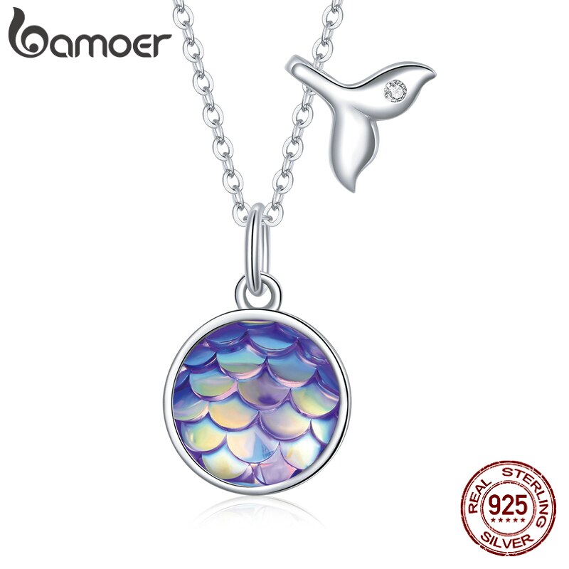 【送料無料】 】 ネックレス 青 ブルー シルバー チェーン レース レディース 女性 輝く スパークリング フィッシュ 魚テール スケール 100％00% 925 スター 星リング 海洋 リンク ガール ギフト ジュエリー