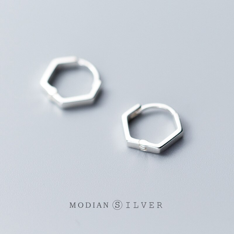 【送料無料】 ピアス ローズゴールド シルバー フープ シンプル レディース 女性 925 スター 星リング 幾何学 ローズ ゴールド カラー ガール 韓国 スタイル ファイン ジュエリー|FineJewelrys