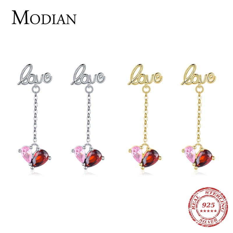 【クーポン利用で9420円】 【クーポン利用で9420円】 ピアス シルバー LOVE ジルコニア 揺れる レディース 女性 ロマンチック レター Love チャーム ドロップ 925 スター 星リング 輝く スパークリング ダングル 結婚式 ウェディング ジュエリー