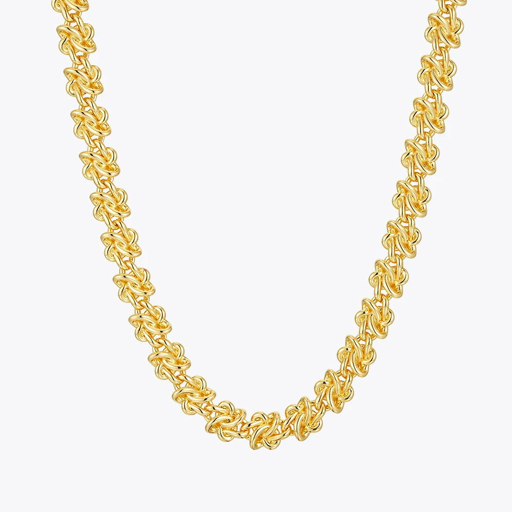 【送料無料】 】 ネックレス ゴールド チェーン リボン レディース 結び目 18K プレート ファッション ハイト ストリート ジュエリー パーティ カクテル 誕生日 P