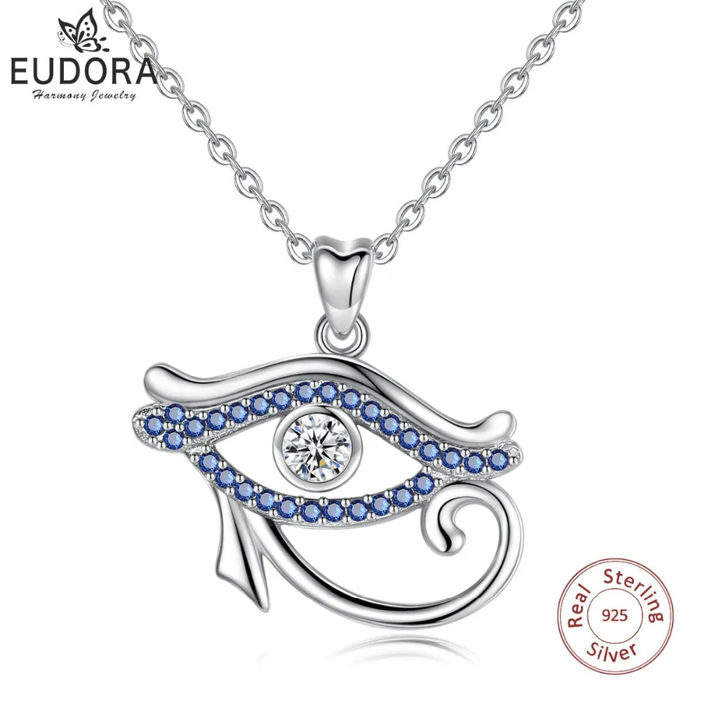 【送料無料】 ペンダント ネックレス シルバー ブルー クリスタル ジュエリー バースデー ギフト｜FineJewelrys