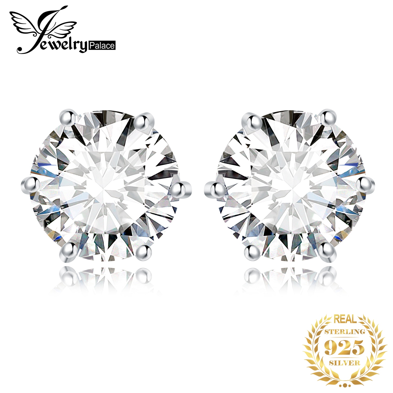 【クーポン利用で22570円】 【クーポン利用で22570円】 ピアス シルバー リング D レディース 女性 モイサナイト カラー トータル 0.6CT 1CT 2CT 3CT 4CT 6CT S925 スター 星リング スタッド