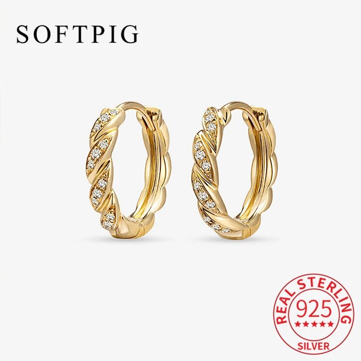 【クーポン利用で4970円】 【クーポン利用で4970円】 ピアス ジルコニア シルバー ラウンド フープ リング レディース 女性 トレンド リアル 925 スター 星リング 糸 ジルコン クラシック ファイン ジュエリー 幾何学 アクセサリー