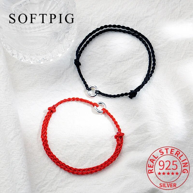【クーポン利用で4930円】 【クーポン利用で4930円】 アンクレット 赤 レッド シルバー ラウンド リング ロープ レディース 女性 リアル 925 スター 星リング チャーム 幾何学 ファイン ジュエリー ミニマリスト アクセサリー