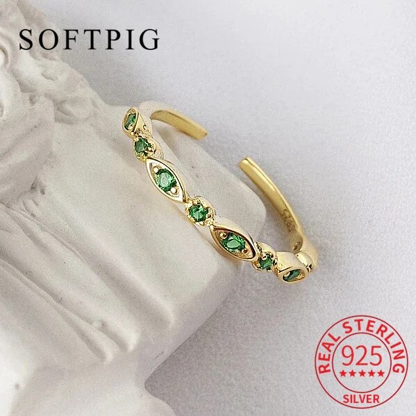 【クーポン利用で4560円】 【クーポン利用で4560円】 指輪 リング 緑 グリーン ジルコニア シルバー レディース 女性 リアル 925 スター 星リング 絶妙 ジルコン オープニング エレガント パーティ ファイン ジュエリー クラシック ビジュー