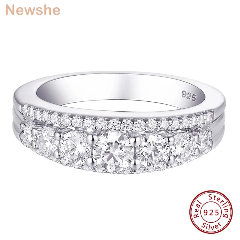 【クーポン利用で18700円】 指輪 リング 白 ホワイト シルバー ラウンド レディース 女性 925 スター 星リング エタニティ 結婚式 ウェディング バンド 1.1ct 一粒ジュエリー AAA CZ サイズ 4-13|FineJewelrys