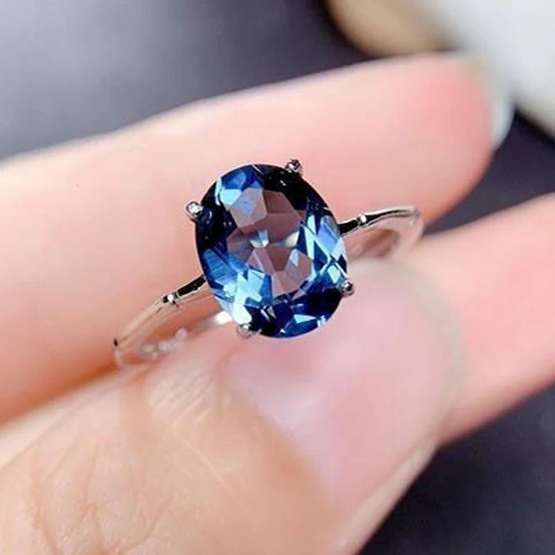 【クーポン利用で4500円】 【クーポン利用で4500円】 指輪 リング クリスタル 青 ブルー シルバー オバール レディース トレンド 結婚式 ウェディング カラー ダーク パーティ OL ガール ギフト ジュエリー