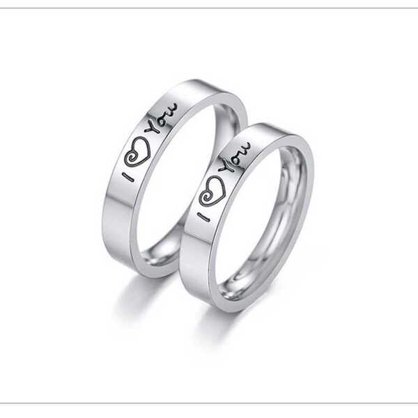送料無料 ペアリング 指輪 ハート I ステンレス レディース メンズ おしゃれ 大人 リング レディースリング 記念日 エレガント ペア 結婚式 カップル バンド Love Educaps Com Br