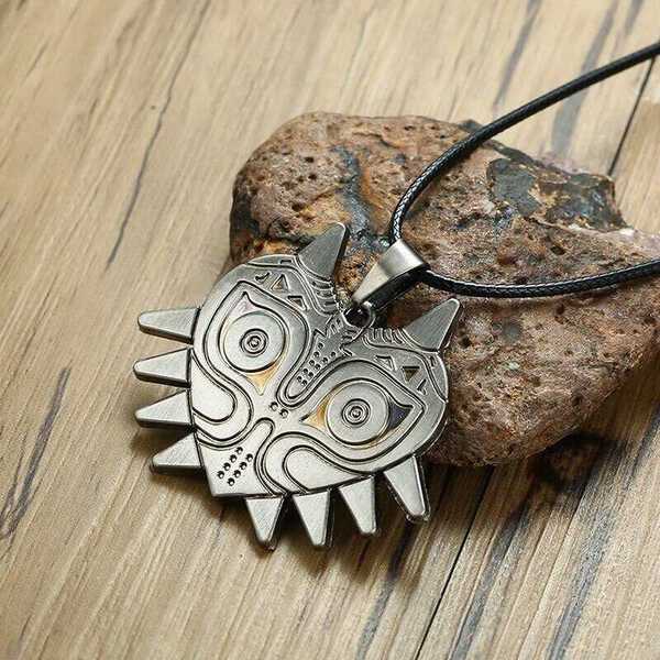 送料無料 ペンダント ネックレス ゼルダ レディース メンズ おしゃれ 大人 かわいい ファッション レジェンド ユニセックス ゲーム マスク パンク ロック Giosenglish Com