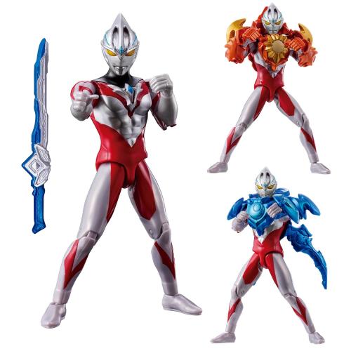 [バンダイ(BANDAI)] ウルトラマンアーク ウルトラアクションフィギュア ウルトラマンアーク ソリスルーナアーマーセット画像