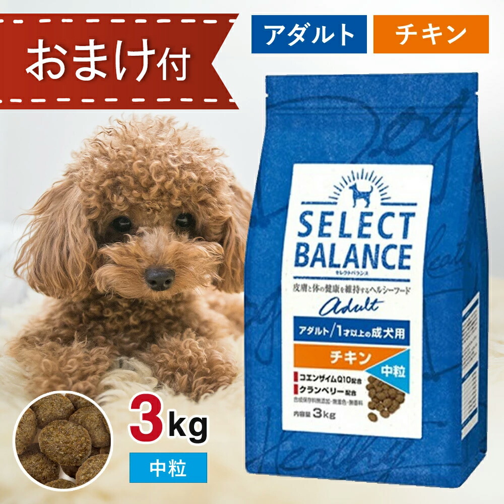 【限定】セレクトバランス パピーラム　子犬・母犬用15kg セレクトバランス パピー チキン 小粒 子犬・母犬用3kg | ペットゴー