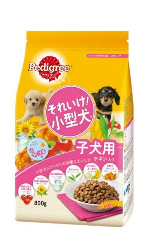 楽天市場 最大350円offクーポン ペディグリー それいけ 小型犬 子犬用 チキン入り 800g ファインペット