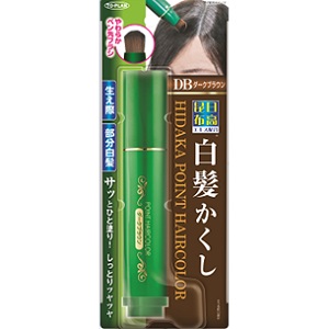 あす楽対応 東京企画 有名人芸能人 日高昆布 部分白髪かくし ダークブラウン 日用品 g